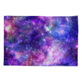 Galaxy Night Print Kosmisch Ontwerp Kussensloop (Achterkant)
