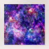 Galaxy Night Print Kosmisch Ontwerp Legpuzzel (Horizontaal)