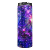 Galaxy Night Print Kosmisch Ontwerp Thermosbeker (Achterkant)