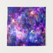 Galaxy Night Print Kosmisch Ontwerp Wandkleed (Voorkant (horizontaal))