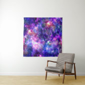 Galaxy Night Print Kosmisch Ontwerp Wandkleed (In Situ (horizontaal))