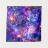 Galaxy Night Print Kosmisch Ontwerp Wandkleed (Voorkant)