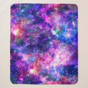 Galaxy Night Sherpa Deken
