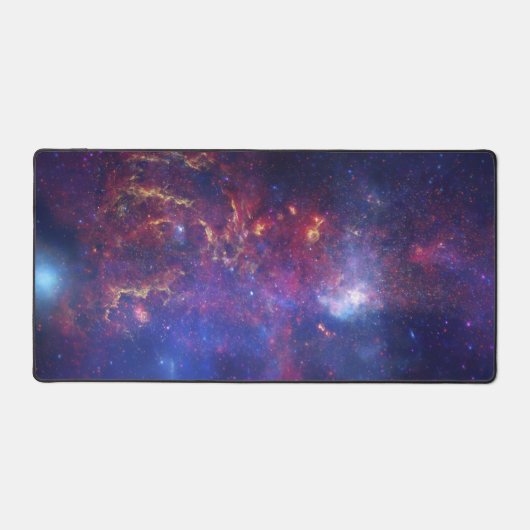 Galaxy Night Sky Universe Buitenruimte Sterren Bureaumat (Voorkant)