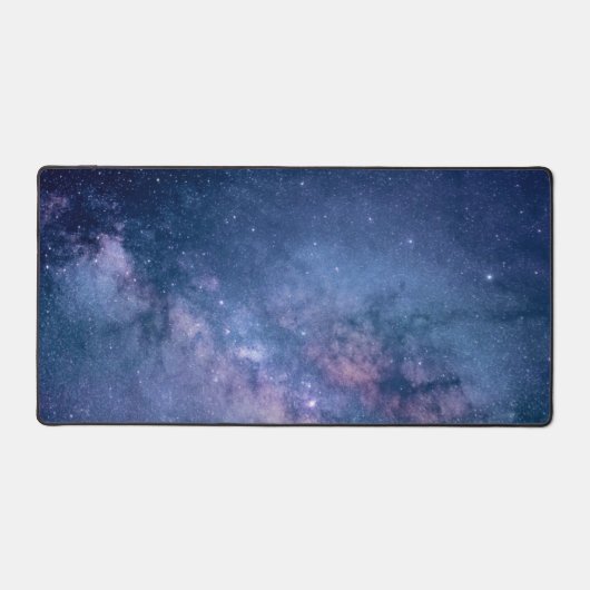 Galaxy Night Sky Universe Buitenruimte Sterren Bureaumat (Voorkant)