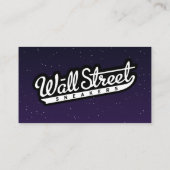 Galaxy Night Sky - Visitekaartje Design (Achterkant)