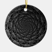 Galaxy of Filaments in Black and White Ornament (Voorkant)