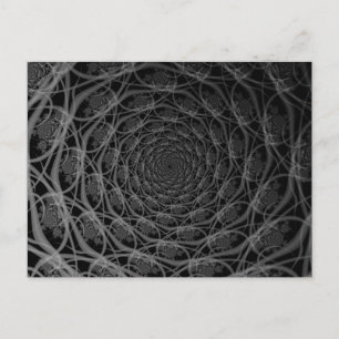 Galaxy of Filaments in Black and White Post Kaart