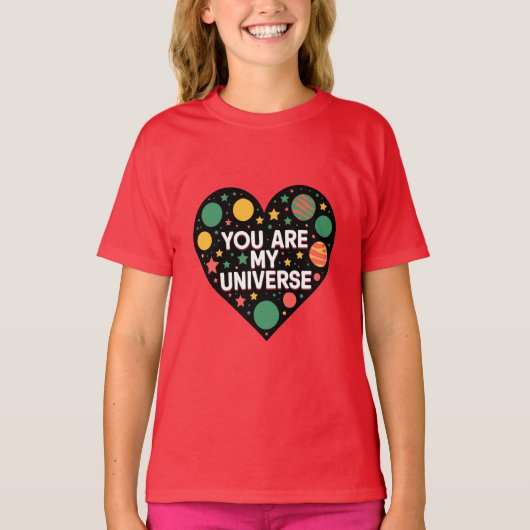 Galaxy of Love T-shirt (Voorkant)