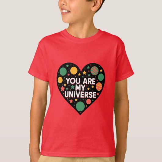 Galaxy of Love T-shirt (Voorkant)