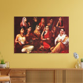 Galaxy of Musicians Canvas Print (Insitu (Woonkamer))