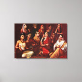 Galaxy of Musicians Canvas Print (Voorkant)
