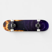 Galaxy On Fire op maat skateboard (Horizontaal)