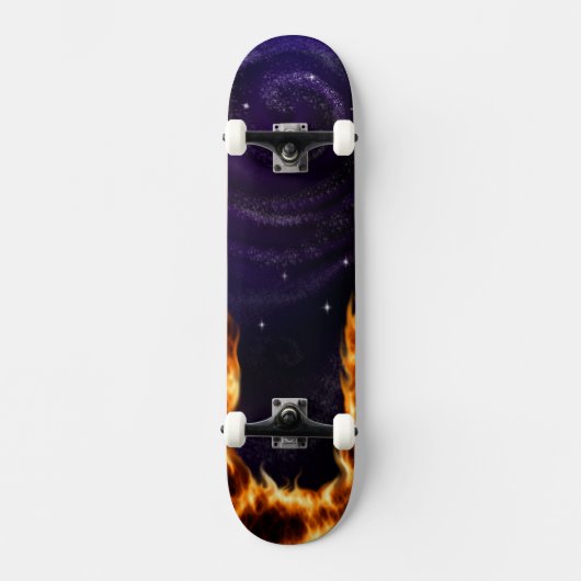 Galaxy On Fire op maat skateboard (Voorkant)