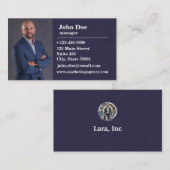 Galaxy ontwerp verkoper visitekaartjes (Voorkant / Achterkant)