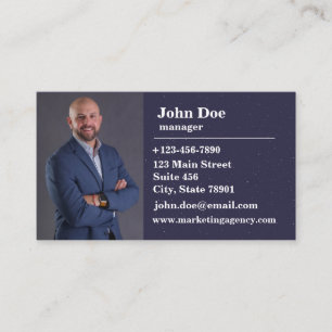 Galaxy ontwerp verkoper visitekaartjes