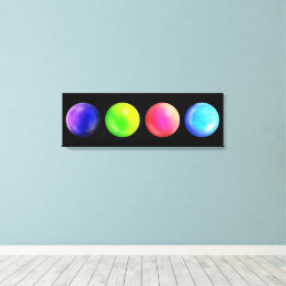 Galaxy Orb Quartet - Landschap Canvas Print