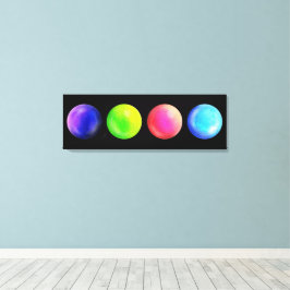 Galaxy Orb Quartet - Landschap Canvas Print