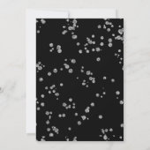 Galaxy Outer Space Tiener Verjaardag Kaart (Achterkant)