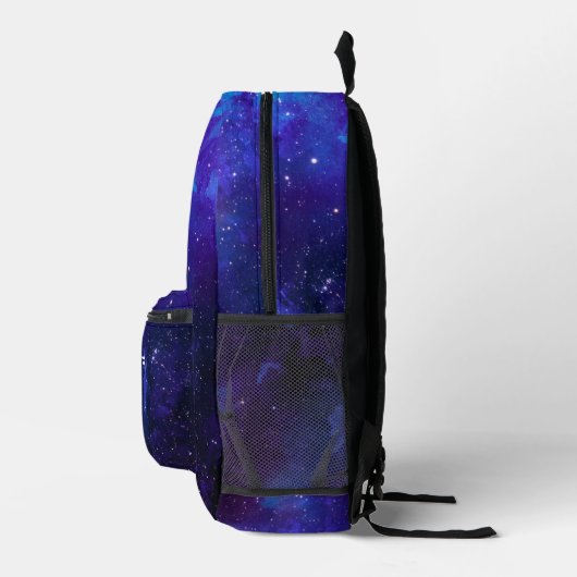 Galaxy Outer Space Universe w / Naam Kinder Bedrukte Rugzak (Rechts)