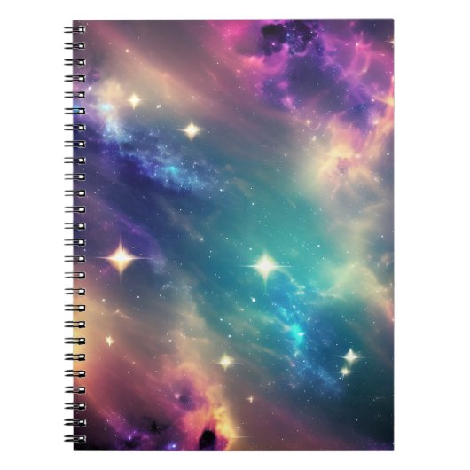 Galaxy Outerspace Notitieboek (Voorkant)