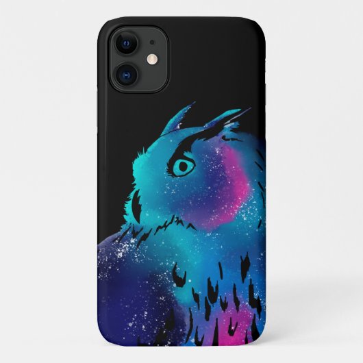 Galaxy Owl Case-Mate iPhone Case (Achterkant)
