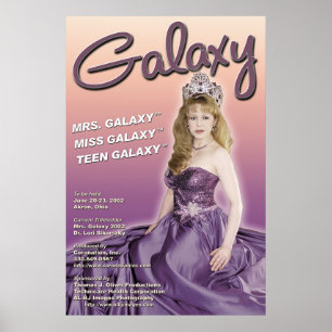 Galaxy Pageant 2002 Promo-Poster Poster