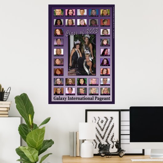 Galaxy Pageant Class of 2003 Poster (Thuiskantoor)