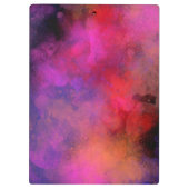 Galaxy Paint Splatter Effect Klembord (Achterkant)