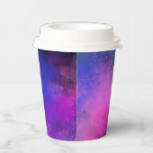 Galaxy Paint Splatter effect Meerkleurig Papieren Bekers (Rechts)