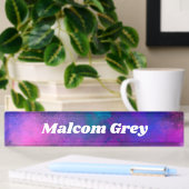 Galaxy Paint Splatter-effect Naambordje