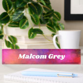 Galaxy Paint Splatter-effect Naambordje