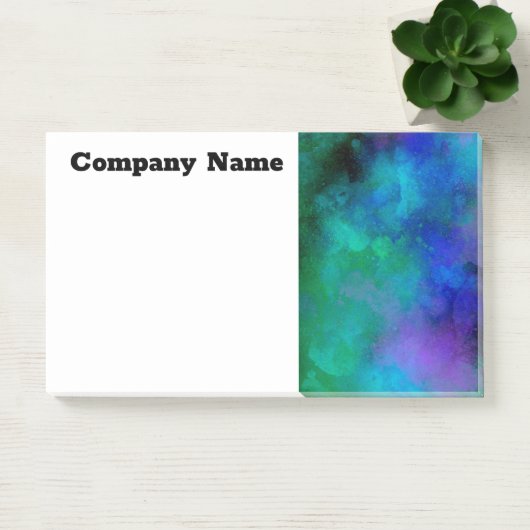 Galaxy Paint Splatter-effect Post-it® Notes (Kantoor)