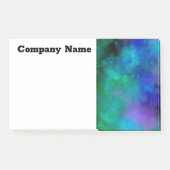 Galaxy Paint Splatter-effect Post-it® Notes (Voorkant)