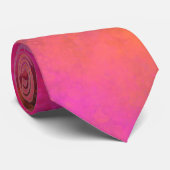 Galaxy Paint Splatter effect Roze & Paarse Stropdas (Opgerold)