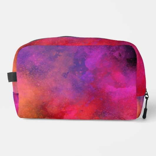 Galaxy Paint Splatter-effect Toilettasje (Voorkant)