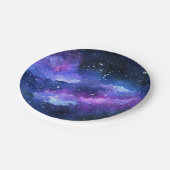 Galaxy Papieren Bordje (Gekanteld)