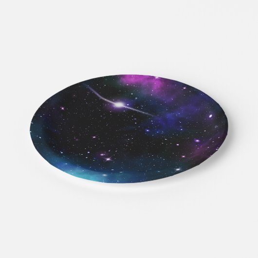 Galaxy Papieren Bordje (Gekanteld)