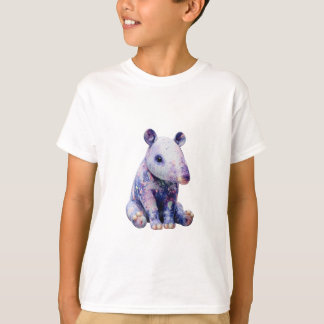 Galaxy Pastel Tapir Kinderen T-shirt