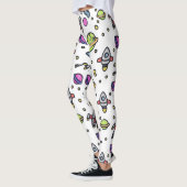 Galaxy-patroonontwerp Leggings (Links)