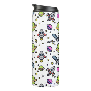 Galaxy-patroonontwerp Thermosbeker