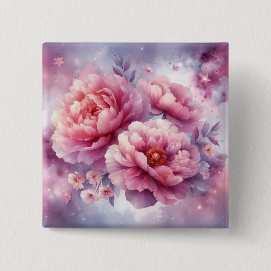 Galaxy Peony Button (Voorkant)