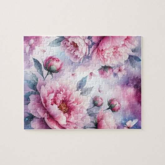 Galaxy Peony Puzzel Legpuzzel (Horizontaal)