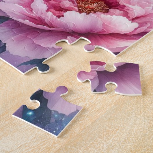 Galaxy Peony Puzzel Legpuzzel (Zijkant)