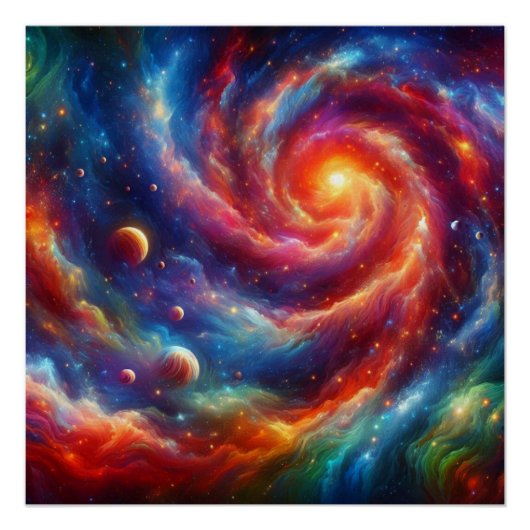 Galaxy Perfect Poster (Voorkant)