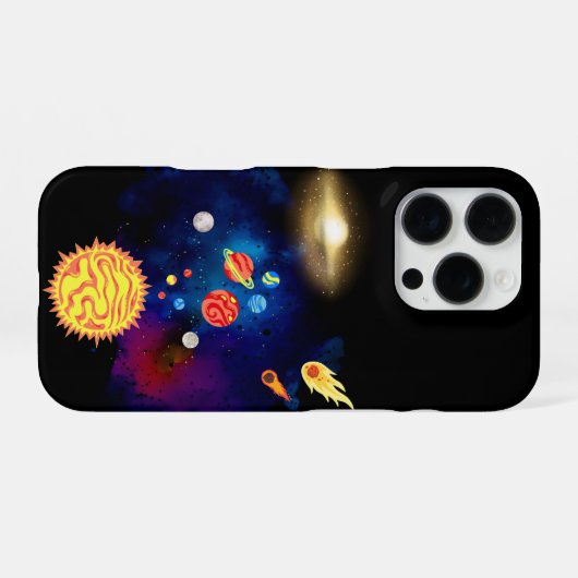 Galaxy phone case iPhone hoesje (Achterkant horizontaal)