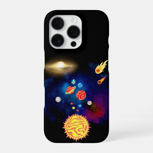 Galaxy phone case iPhone hoesje (Achterkant)