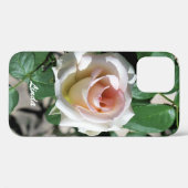 Galaxy Phone Case White Rose (Achterkant (horizontaal))