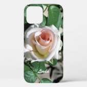 Galaxy Phone Case White Rose (Achterkant)