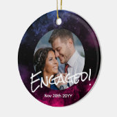 Galaxy PHOTO Kerstdecoratie Minimaal Modern Keramisch Ornament (Links)